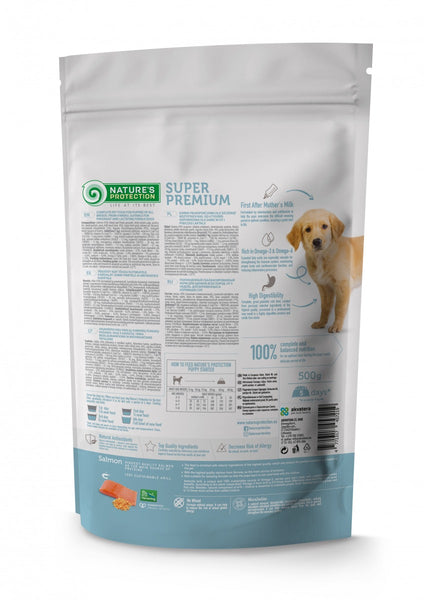 NATURES PROTECTION - SP PUPPY STARTER All Breeds - Salmon