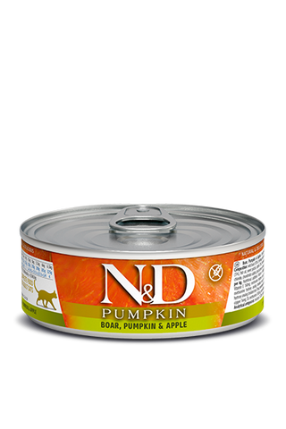 N&D CAT - Pumpkin GF Can | Boar  & Apple