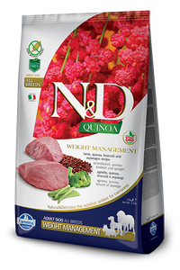 N&D - Quinoa GF Weight Management Lamb
