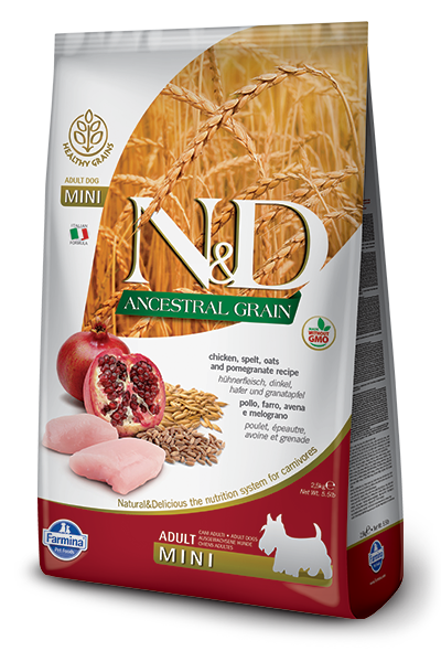 N&D - Low Grain Adult Mini Chicken & Pomegranate