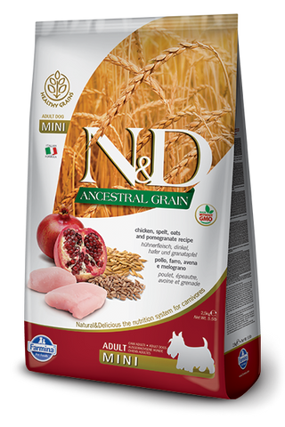 N&D - Low Grain Adult Mini Chicken & Pomegranate