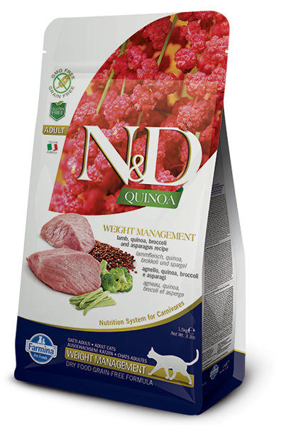 N&D - Quinoa GF Weight Management Lamb