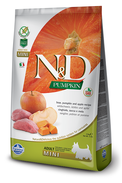N&D - Pumpkin GF Adult Mini Boar & Apple