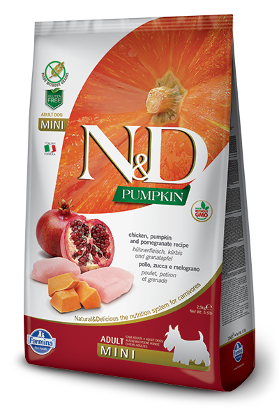 N&D - Pumpkin GF Adult Mini Chicken & Pomegranate