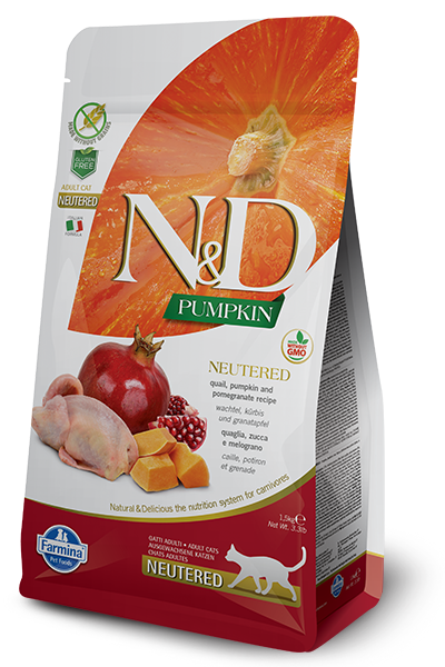 N&D - Pumpkin GF Neutered Quail & Pomegranate