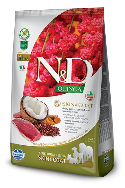 N&D - Quinoa GF Skin & Coat Duck