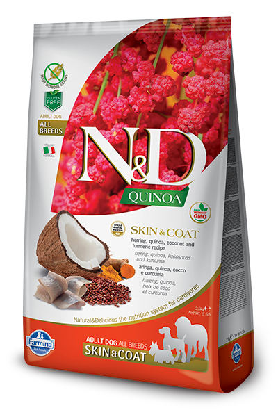 N&D - Quinoa GF Skin & Coat Herring
