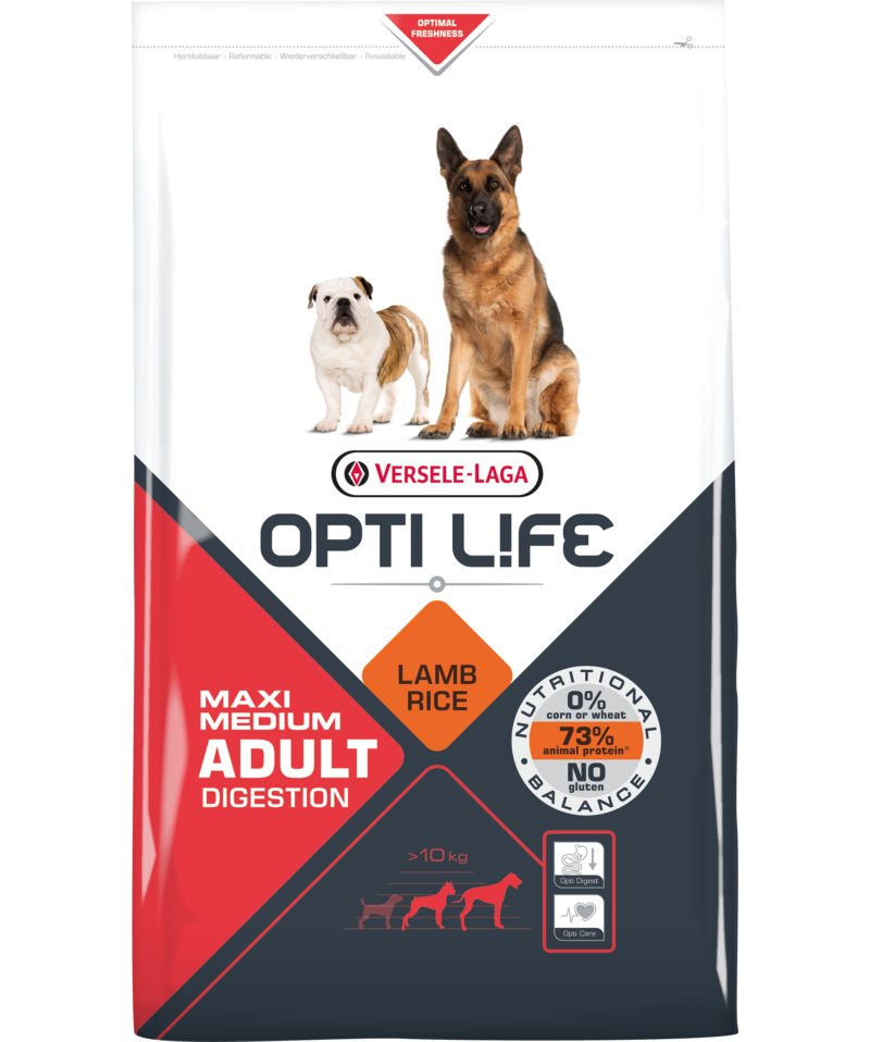 OPTI LIFE - Adult Digestion Medium & Maxi