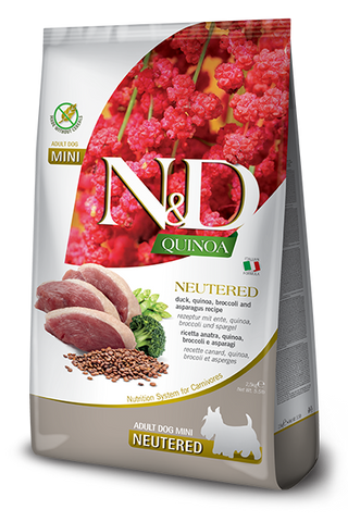 N&D - Quinoa GF Neutered Adult Mini
