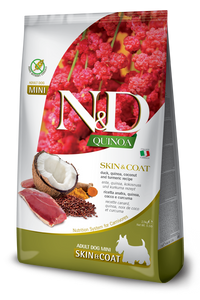 N&D - Quinoa GF Mini Skin & Coat Duck