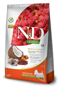 N&D - Quinoa GF Mini Skin & Coat Herring