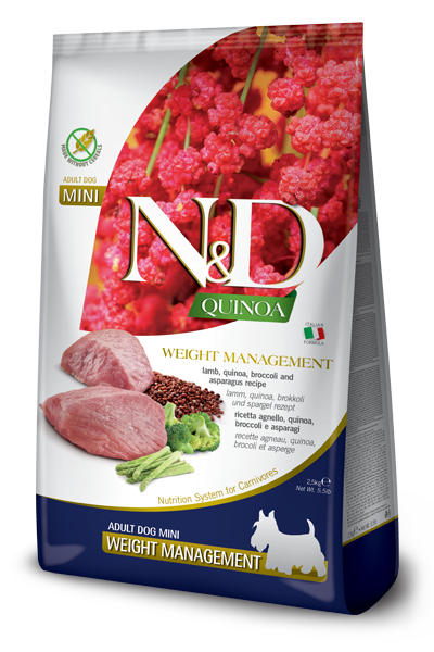N&D - Quinoa GF Mini Weight Management Lamb