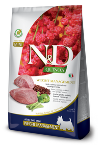 N&D - Quinoa GF Mini Weight Management Lamb