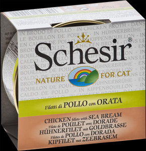 SCHESIR CAT - Can 70gr Chicken & Seabream