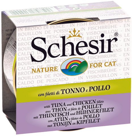 SCHESIR CAT - Can 70gr Tuna & Chicken