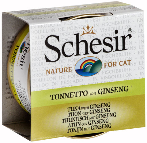 SCHESIR CAT - Can 70gr Tuna & Ginseng