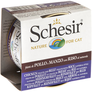 SCHESIR CAT - Classic Chicken & Beef with Rice Natural