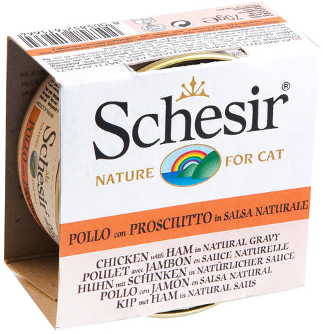 SCHESIR CAT - Natural Chicken & Ham