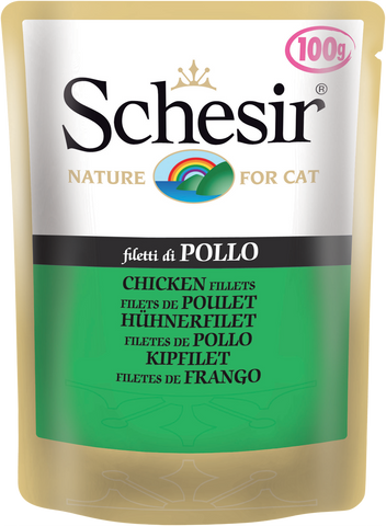 SCHESIR CAT - Pouch 100gr Chicken