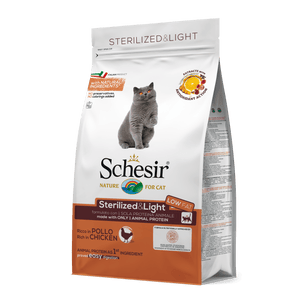 SCHESIR CAT - Sterilised & Light Chicken