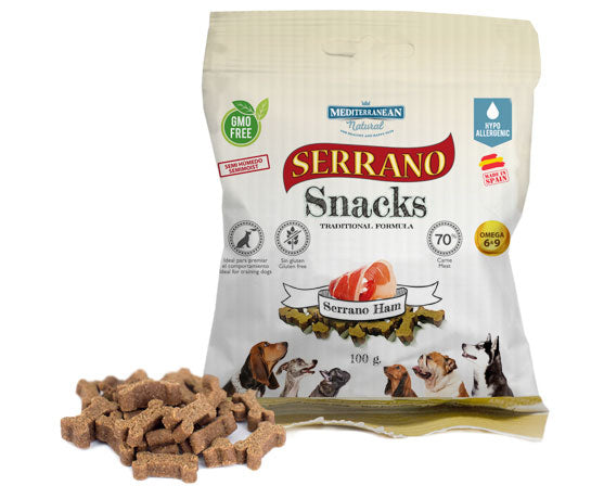 Mediterranean  poslastice za pse Serrano ukus šunka
