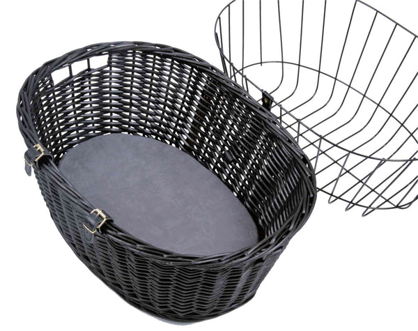 TRIXIE - Bicycle Basket Black
