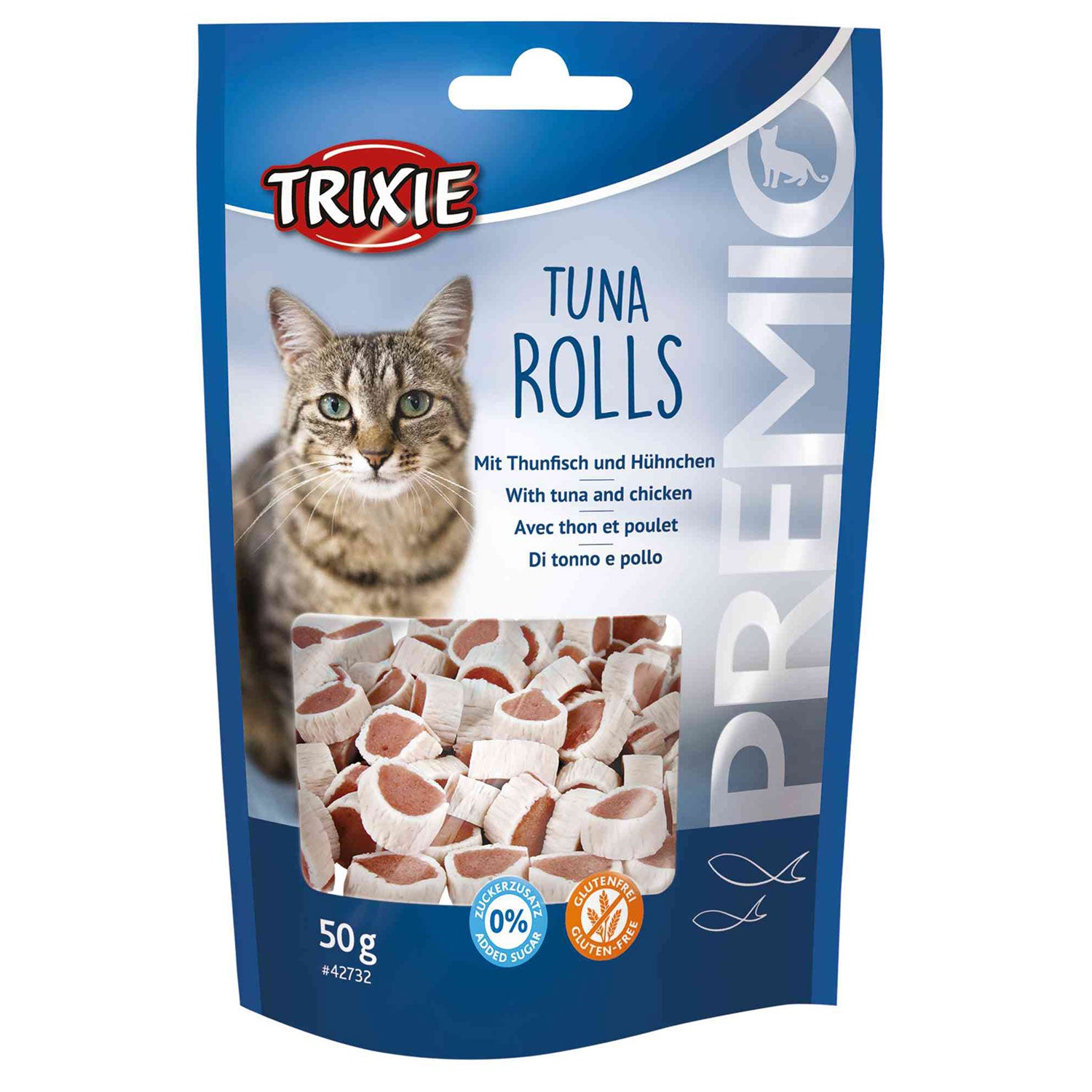 TRIXIE - poslastice za mačke - Premio tuna rolnice 50 gr 
