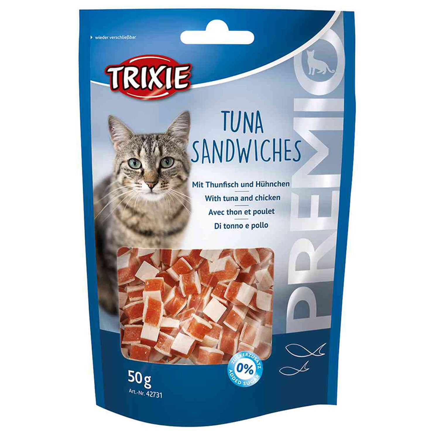 TRIXIE - poslastice za mačke - Premio tuna sendvičići 50gr