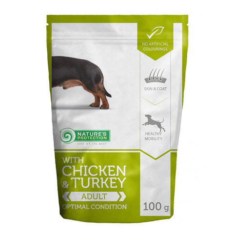 NATURES PROTECTION - POUCH | Optimal Condition - Chicken & Turkey