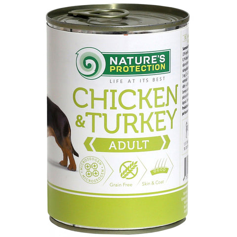 NATURES PROTECTION - CAN | Adult - Chicken & Turkey