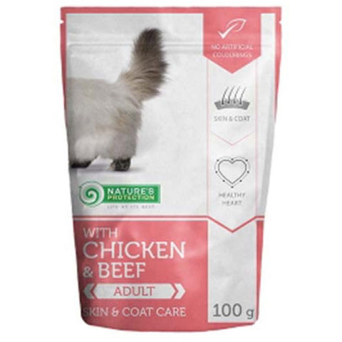 NATURES PROTECTION POU - ADULT |  Persian - Chicken & Beef