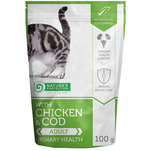 NATURES PROTECTION POU - ADULT |  Urinary Health - Chicken&Cod