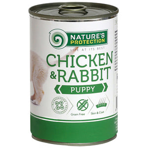 NATURES PROTECTION - CAN | Puppy - Rabbit & Chicken