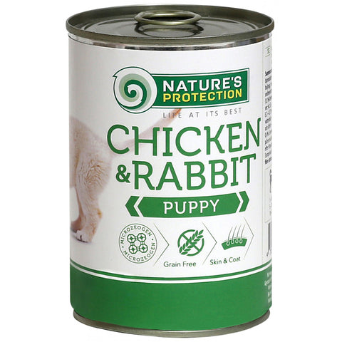 NATURES PROTECTION - CAN | Puppy - Rabbit & Chicken