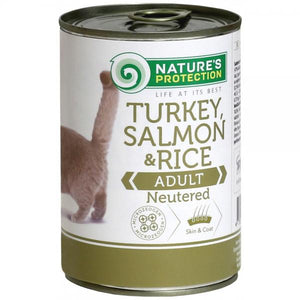 NATURES PROTECTION CAT - Can | NEUTERED - Turkey, Salmon & Rice