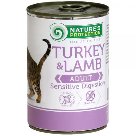 NATURES PROTECTION CAN - ADULT | Sensitive Digestion - Turkey & Lamb
