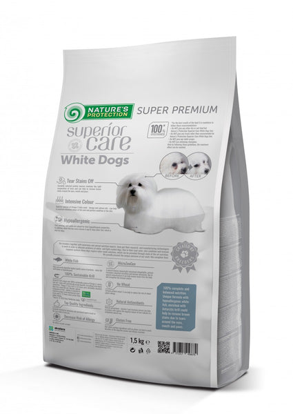 NATURES PROTECTION - SC WHITE DOG GF ADULT | Mini - White Fish